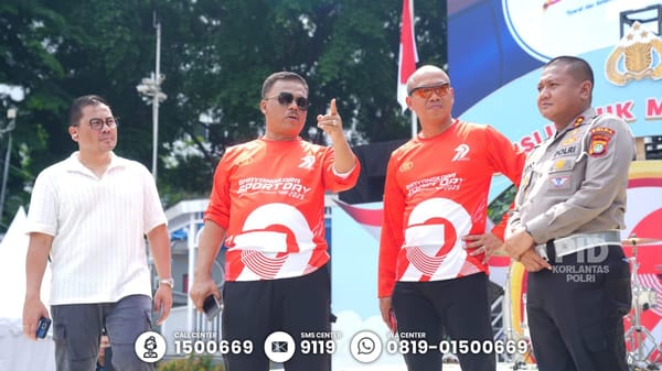 Jelang Hari Bhayangkara ke-79, Kakorlantas Polri Pantau Langsung Persiapan CFD