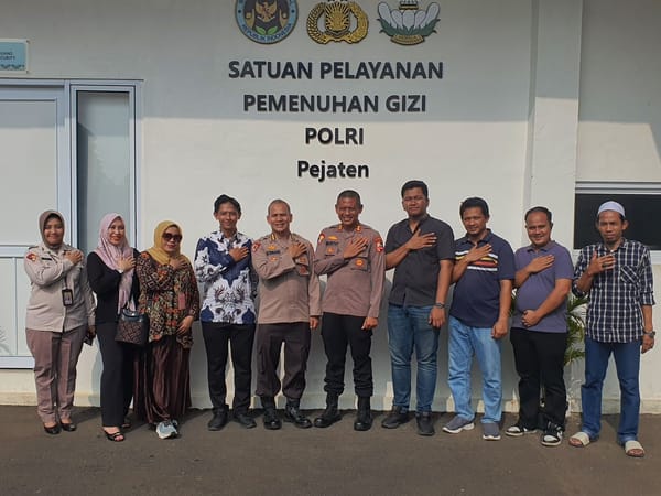 Program Makan Bergizi SPPG Polri Pejaten Jadi Percontohan Nasional
