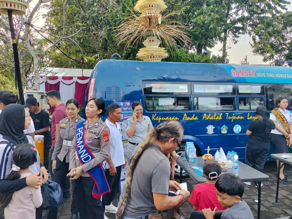 Car Free Day Meriah dengan Sentuhan Kepedulian di HUT Bhayangkara