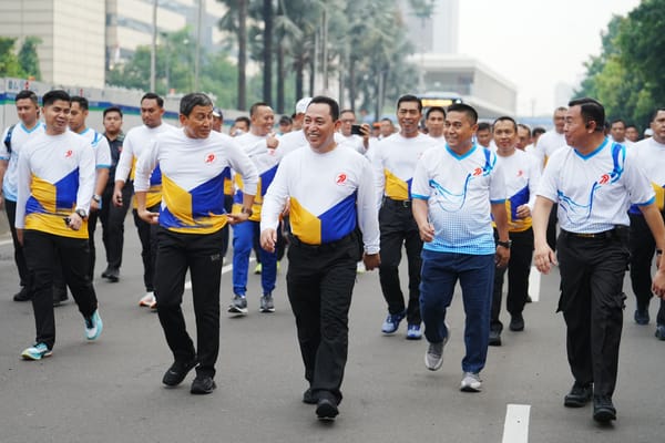 CFD Hari Bhayangkara 'Polri untuk Masyarakat', Kapolri Disambut Hangat Warga