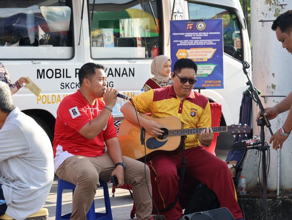 Hari Bhayangkara ke-79, Polda Kalteng Gelar Layanan Polisi Gratis di CFD