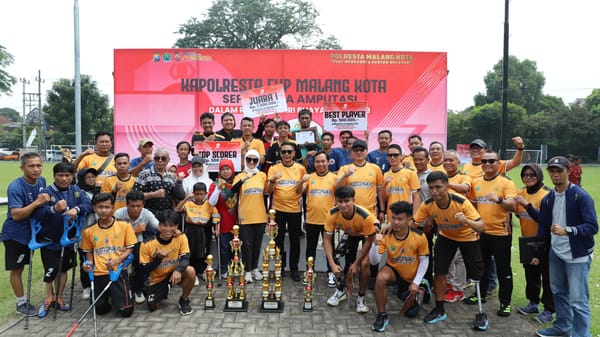 Kepedulian Lewat Olahraga: Kapolresta Cup 2025 Angkat Semangat Inklusivitas