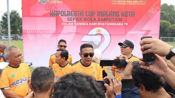 Menginspirasi! Sepak Bola Amputasi Tampil Memukau di Hari Bhayangkara 2025