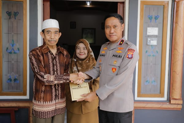 Hari Bhayangkara ke-79, Wakapolda Kalteng Silaturahmi ke Purnawirawan Polri
