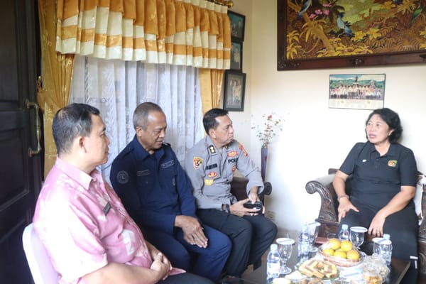 Purnawirawan Polri Sambut Sukacita Kunjungan Anjangsana Polda Bali