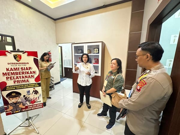 Bangun Semangat Kebersihan, Polda Kalteng Selenggarakan Lomba dalam Rangka Hari Bhayangkara