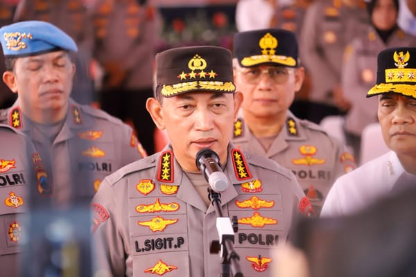 Kapolri Groundbreaking Serentak 24 SPPG di Jateng, Dorong Percepatan Program MBG
