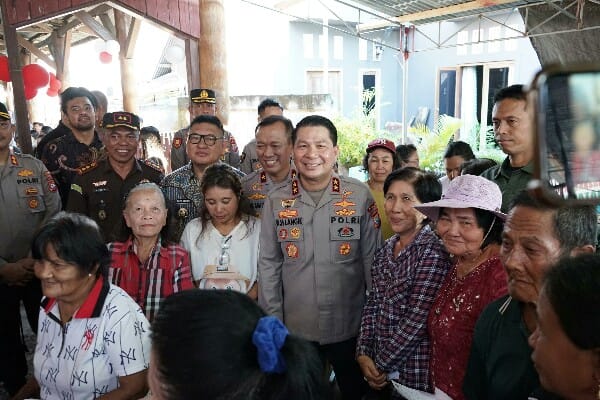 Polda Sulut Gelar Bakti Kesehatan di Desa Pakuweru Sambut Hari Bhayangkara ke-79
