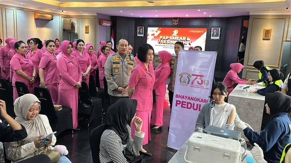 Hari Bhayangkara dan HKGB, Momentum Polresta Malang Kota Tingkatkan Kepedulian Kesehatan