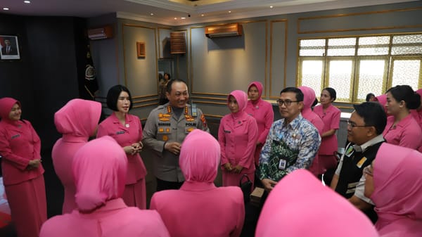 Peduli Kesehatan Wanita, Polresta Malang Kota Gelar Vaksinasi HPV Gratis