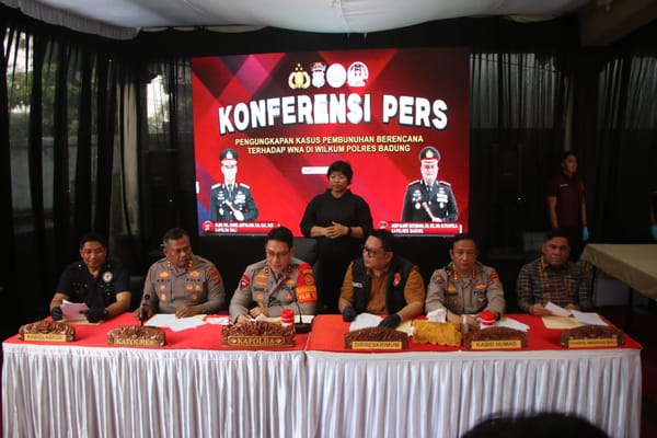 Polda Bali Tetapkan 3 Tersangka dalam Kasus Penembakan WNA Australia