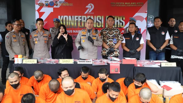 Perang Melawan Narkoba: Polresta Malang Kota Catat Prestasi Signifikan