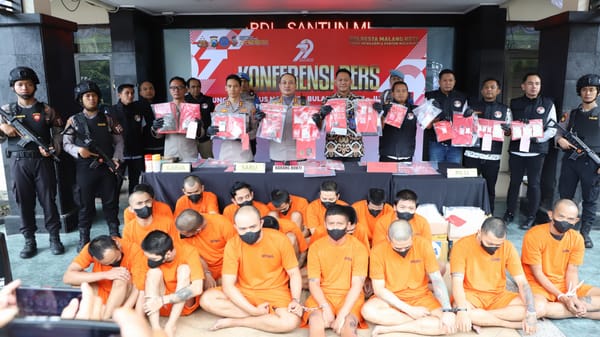 Polresta Malang Kota Berhasil Gagalkan Peredaran Narkoba ke 17 Ribu Orang