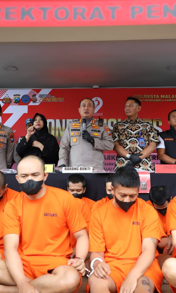 137 Tersangka Diringkus, 17 Ribu Jiwa Diselamatkan dari Narkoba