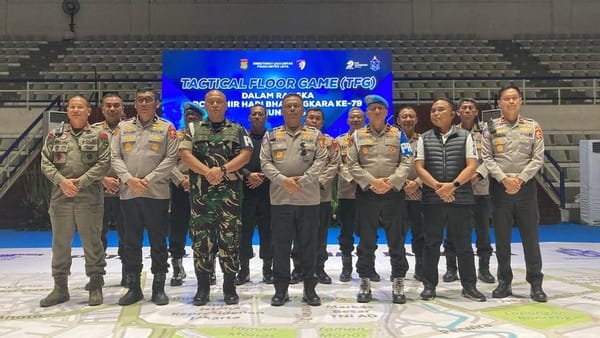 Polri Gelar Simulasi Pengamanan Jelang Puncak Hari Bhayangkara ke-79