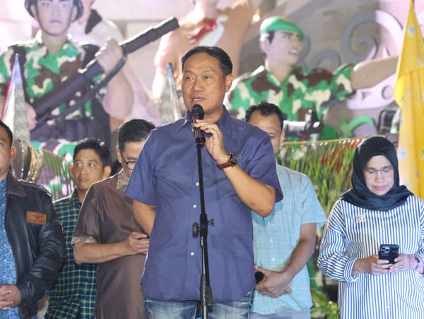 Dukung Kelestarian Budaya dan UMKM, Wakapolda Kalteng Hadiri Car Free Night Huma Betang ke-3