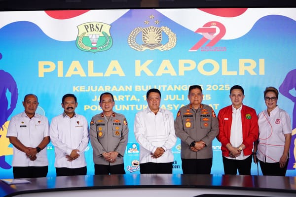 Turnamen Bulu Tangkis Piala Kapolri Dijadikan Sarana Regenerasi Atlet, Kata PBSI