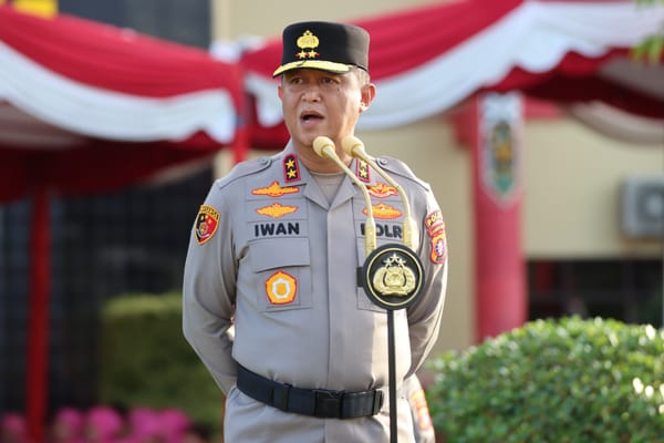 Kapolda Kalteng Pimpin Korp Raport, 630 Personel Naik Pangkat Serentak