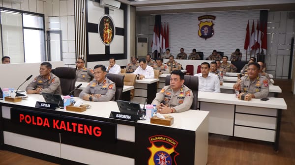 Sambut Hari Bhayangkara, Kapolda Kalteng Ikuti Doa Lintas Agama secara Daring