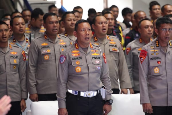 Jelang HUT Bhayangkara ke-79, Polri Siagakan 5.800 Personel Amankan Monas