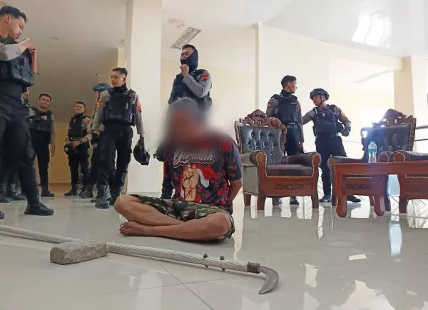 Polisi Duga Pelaku Perusakan di Balai Kota Solo Alami Gangguan Jiwa