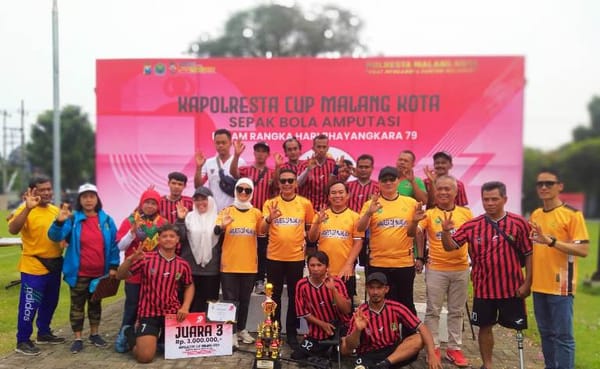 Tampil Perkasa, Tim Persama Juarai Kapolresta Malang Kota Cup 2025