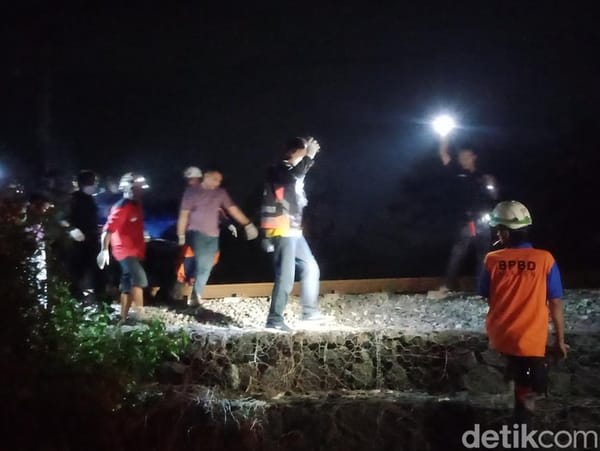 Terungkap, Identitas Pria Bertato Korban Tabrakan KA di Delanggu Klaten