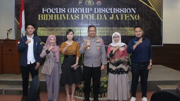 Bidhumas Polda Jateng Gelar FGD, Bahas Strategi Pemanfaatan AI di Kepolisian