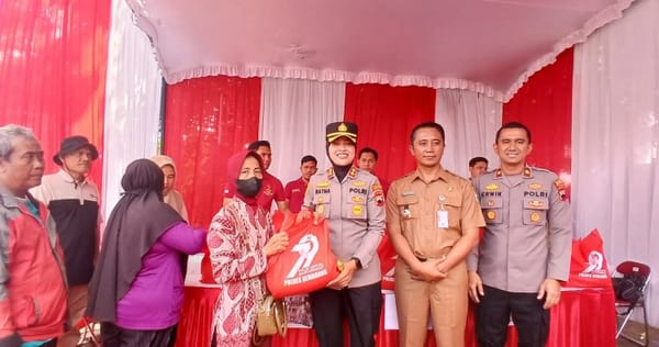 Hari Bhayangkara ke-79, Polres Semarang Hadirkan Bazar Sembako untuk Warga