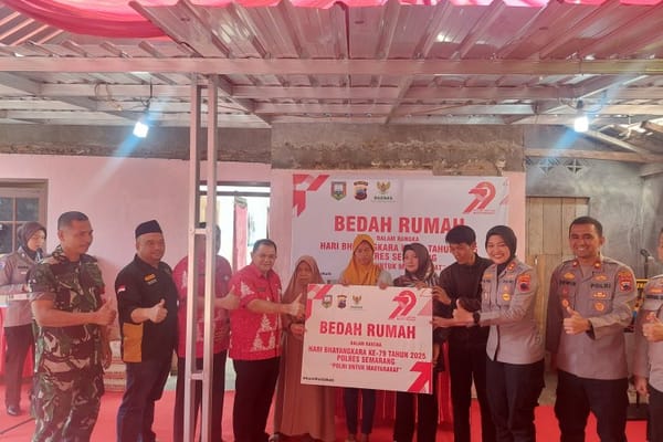 Polres Semarang Rayakan Hari Bhayangkara ke-79 dengan Aksi Sosial dan Doa Bersama