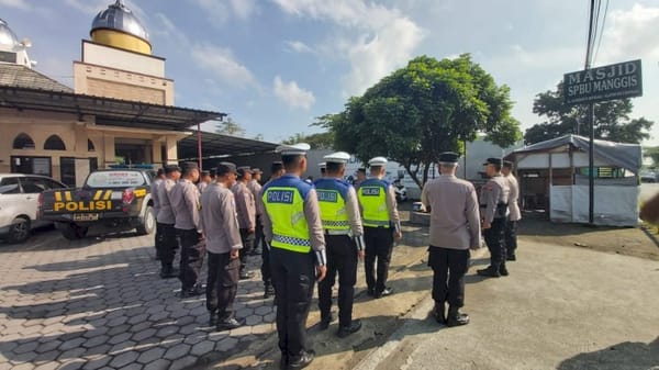 Polsek Mojosongo Gelar Penyekatan di Perbatasan Klaten Cegah Mobilisasi PSHT