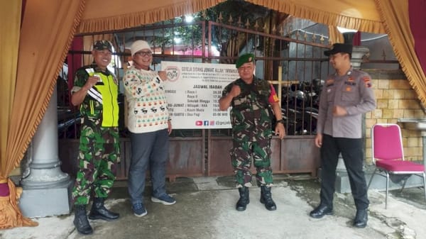 Sinergi TNI-Polri Amankan Ibadah di Boyolali, Wujud Nyata Toleransi Lewat Program Minggu Kasih