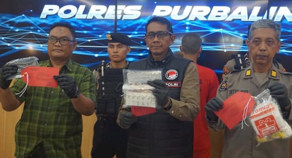 Warga Purbalingga Konsumsi Sabu dan Edarkan Obat Terlarang, Terancam 20 Tahun Penjara
