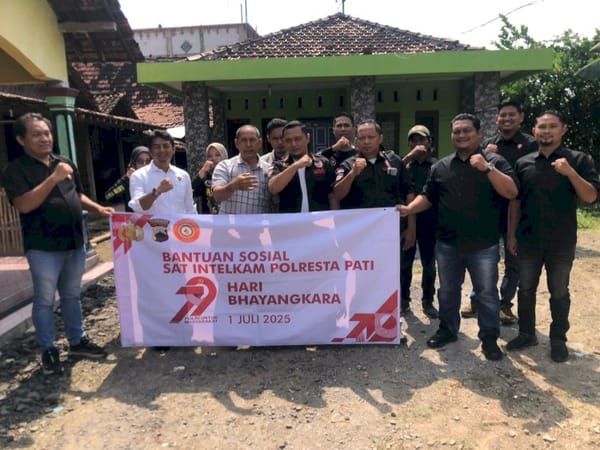 Polresta Pati Rayakan Bhayangkara 79 dengan Sinergi Ormas dan LSM