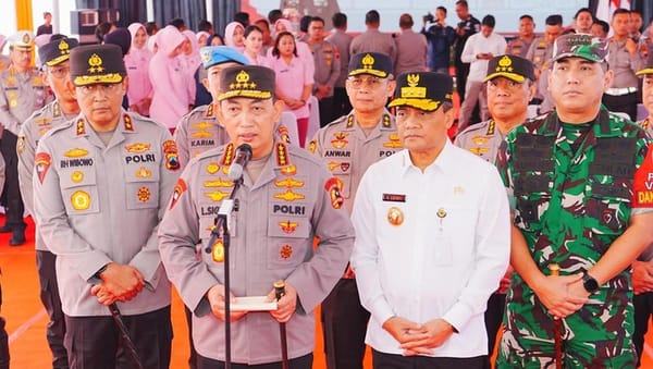 Kapolri Groundbreaking 24 Dapur SPPG di Jateng, Wujud Nyata Dukung Program MBG