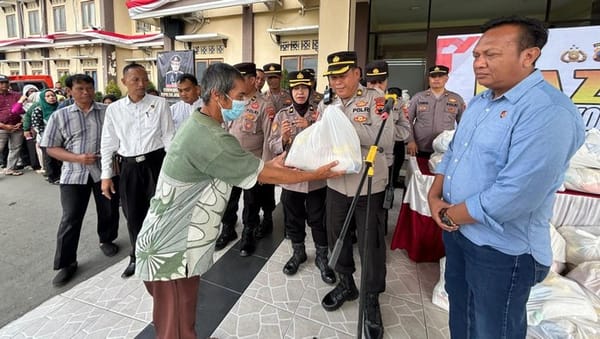 Hari Bhayangkara ke-79: Polda Jateng Hadirkan Bazar Sembako Murah untuk Warga Klaten