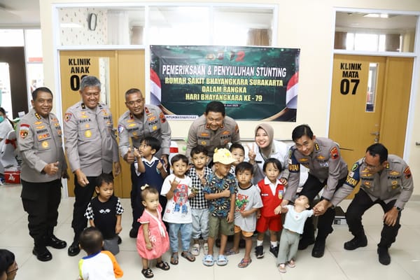 Polda Jateng Gelar Layanan Kesehatan Gratis di RS Bhayangkara Surakarta Sambut Hari Bhayangkara ke-79
