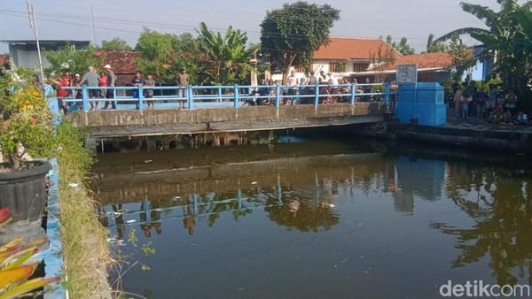 Warga Klaten Geger, Mayat Wanita Ditemukan Mengapung di Sungai Beji