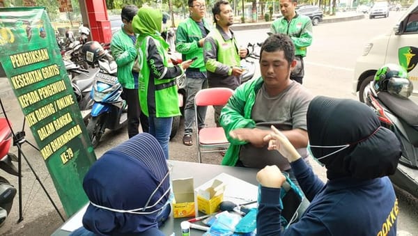 2.331 Driver Ojol Terima Layanan Kesehatan Gratis di Hari Ketiga Kegiatan Polda Jateng