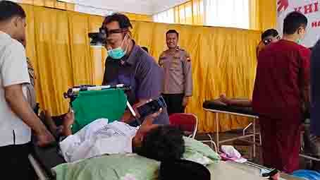HUT Bhayangkara, Polres Grobogan Gelar Khitanan Massal untuk Warga