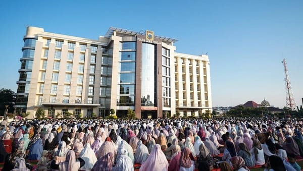 Salat Idul Adha di Polda Jateng Dihadiri Ribuan Jemaah, Cermin Kedekatan Polri dan Warga