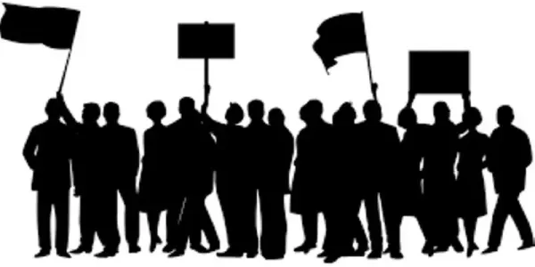 Koalisi Gerakan Anti Korupsi Gelar Demo Dikawal Ketat Aparat di Semarang