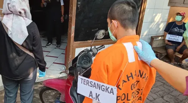 35 Adegan Terungkap dalam Rekonstruksi Pembunuhan Losmen Windu Kencono