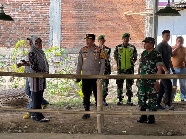 Tim Gabungan Gerebek Lokasi Diduga Arena Judi Sabung Ayam di Purbalingga