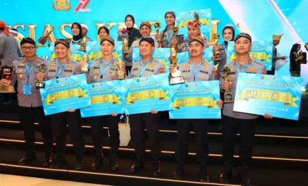 Polda Jateng Borong Penghargaan di Awarding Day Polri 2025
