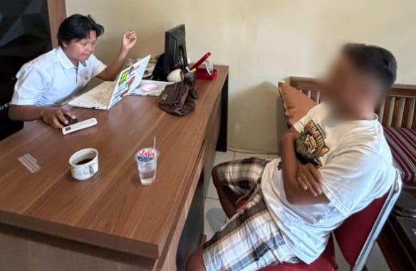 Satreskrim Polres Salatiga Amankan AS atas Dugaan Perbuatan Asusila