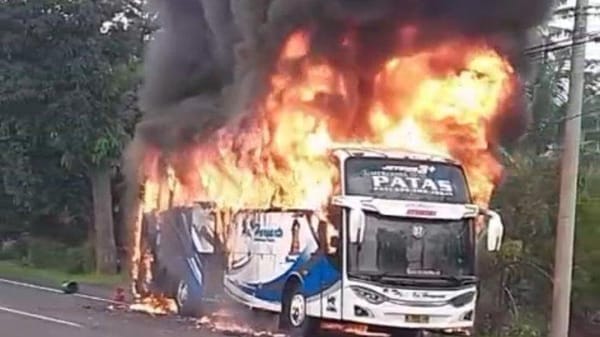 Kronologi Lengkap Kebakaran Bus PO Haryanto Rute Demak–Jogja di Temanggung