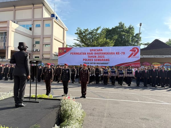 Polres Semarang Siap Terus Melayani, Momentum HUT Bhayangkara ke-79 Jadi Pengingat Pengabdian