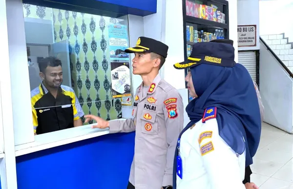Sidak ke Terminal Arjosari, Wakapolresta Malang Kota Soroti Premanisme
