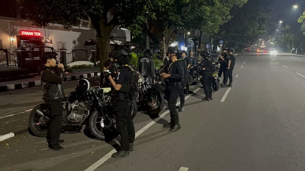Langgar Aturan, 10 Motor Knalpot Bronk Diamankan Tim Sparta Polresta Surakarta